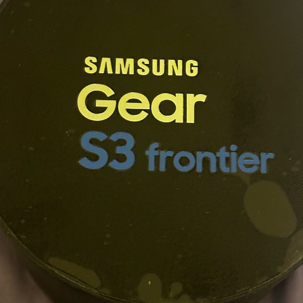 Samsung Gear 3 Frontier Watch